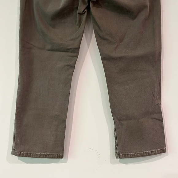 GAP Vintage Women’s 8 Regular Original Low Rise Gray Denim Crop Capri Jeans - Picture 7 of 9